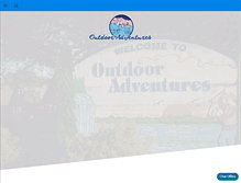 Tablet Screenshot of outdooradventuresinc.com